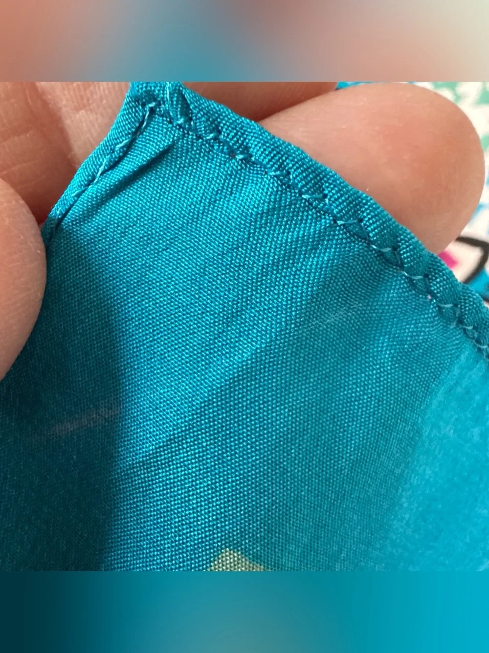 VTG Carole Little Silk Square Scarf 30